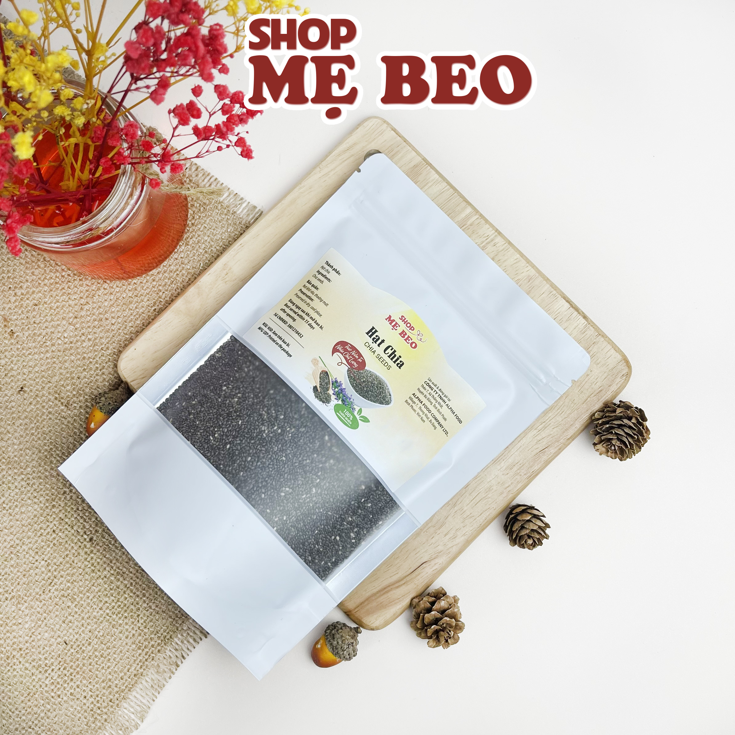 Hạt Chia Úc Nhập Khẩu SHOP MẸ BEO