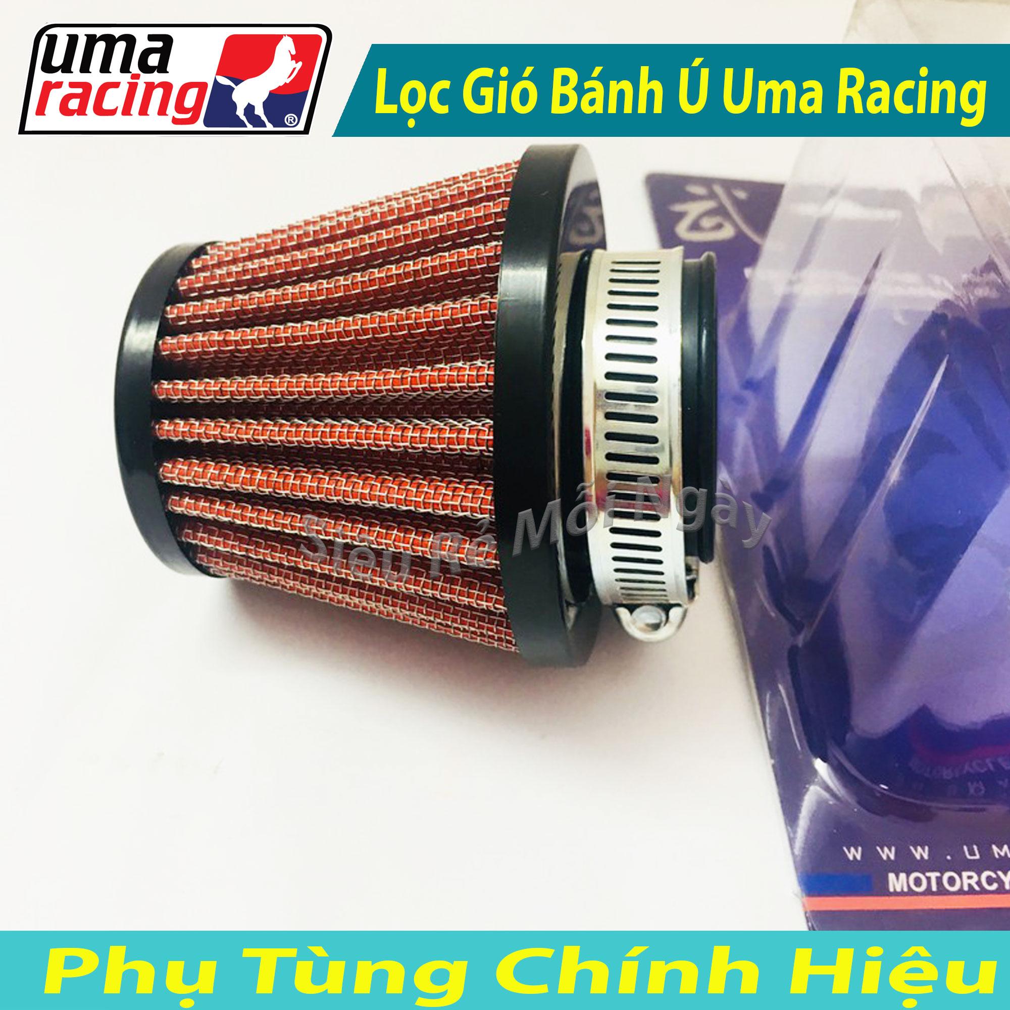 [HCM]Pô E Tăng Tốc Lọc Gió UMA Racing Real Cho Xe Máy