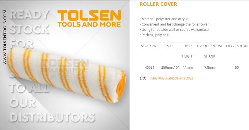 ỐNG LĂN SƠN TOLSEN 40081- 250mm,10''