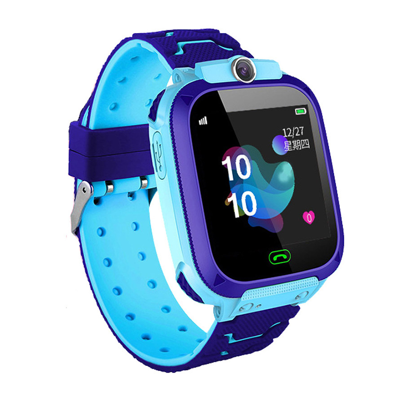 【Flash Sale】 Q12 Đồng hồ thông minh trẻ em Đồng hồ SOS chống nước IP67 Quà Tặng trẻ em cho IOS Android