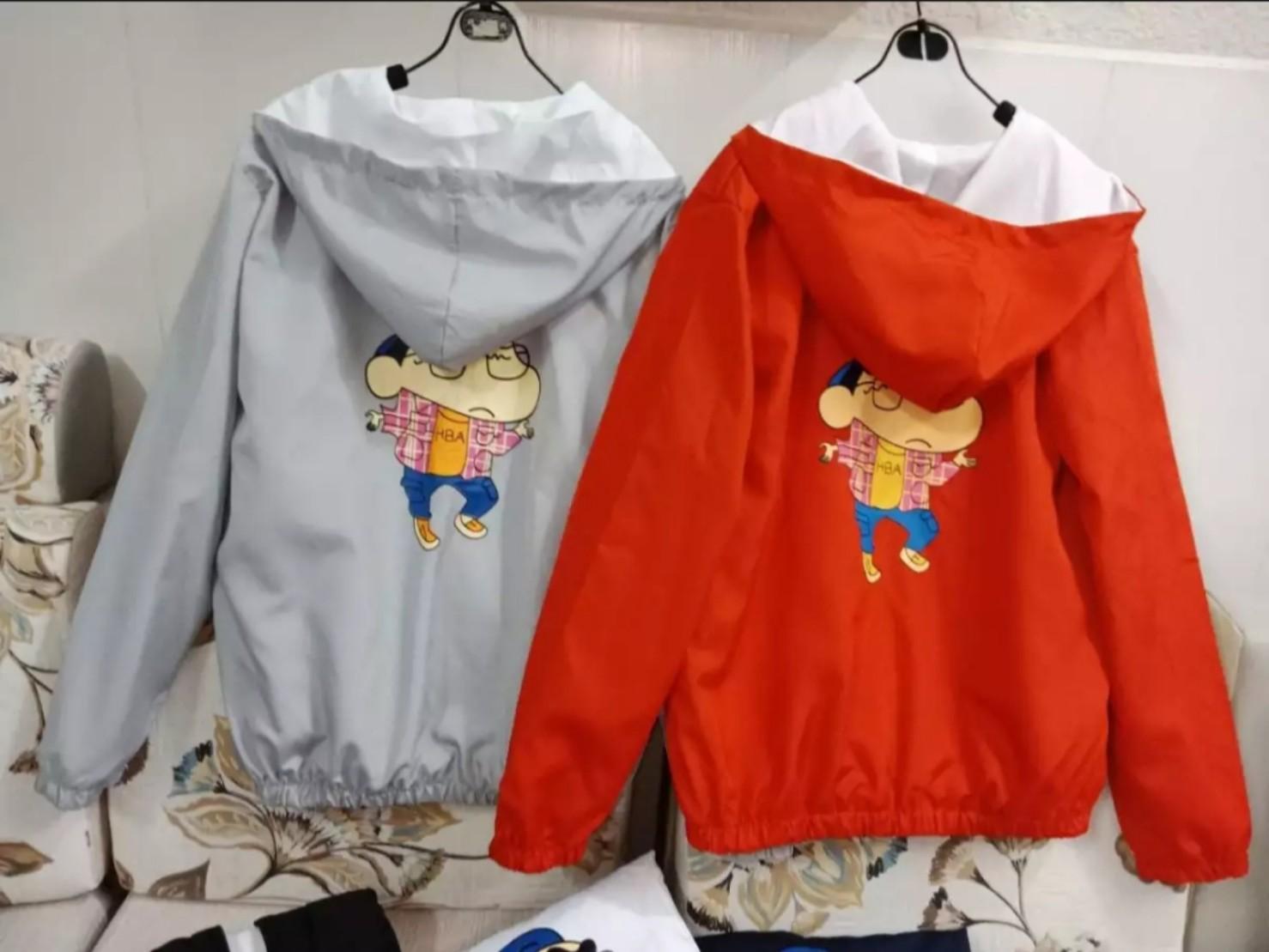 Áo khoát dù nam nữ in hình CUSHIN