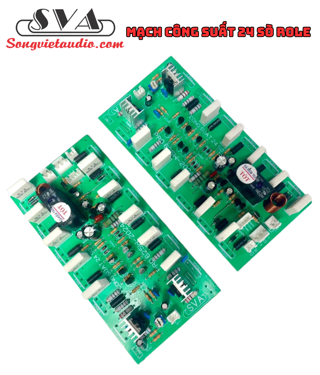 MẠCH CÔNG SUẤT 24 SÒ CÓ ROLE