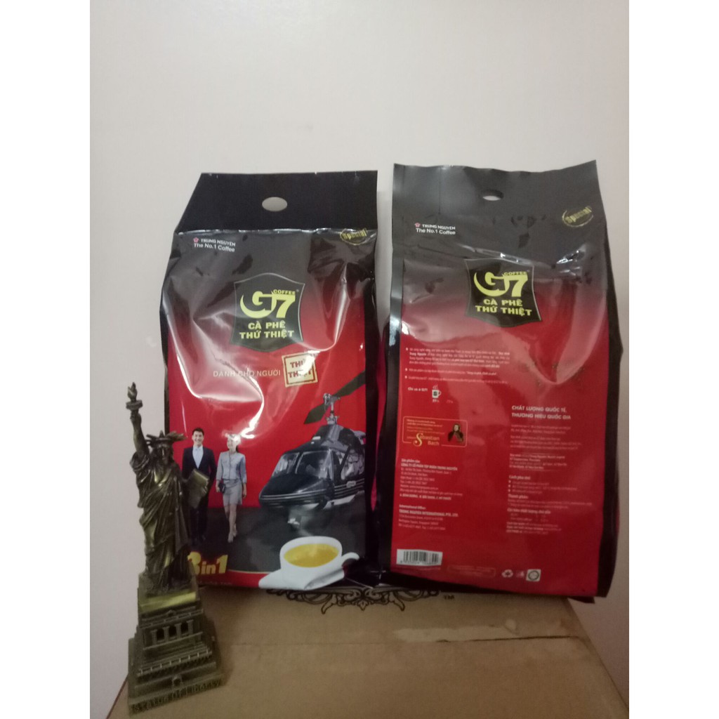 Cà Phê Sữa Hoà Tan G7 3in1 Bịch 100 gói ( Hàng Công Ty Chính Hãng )
