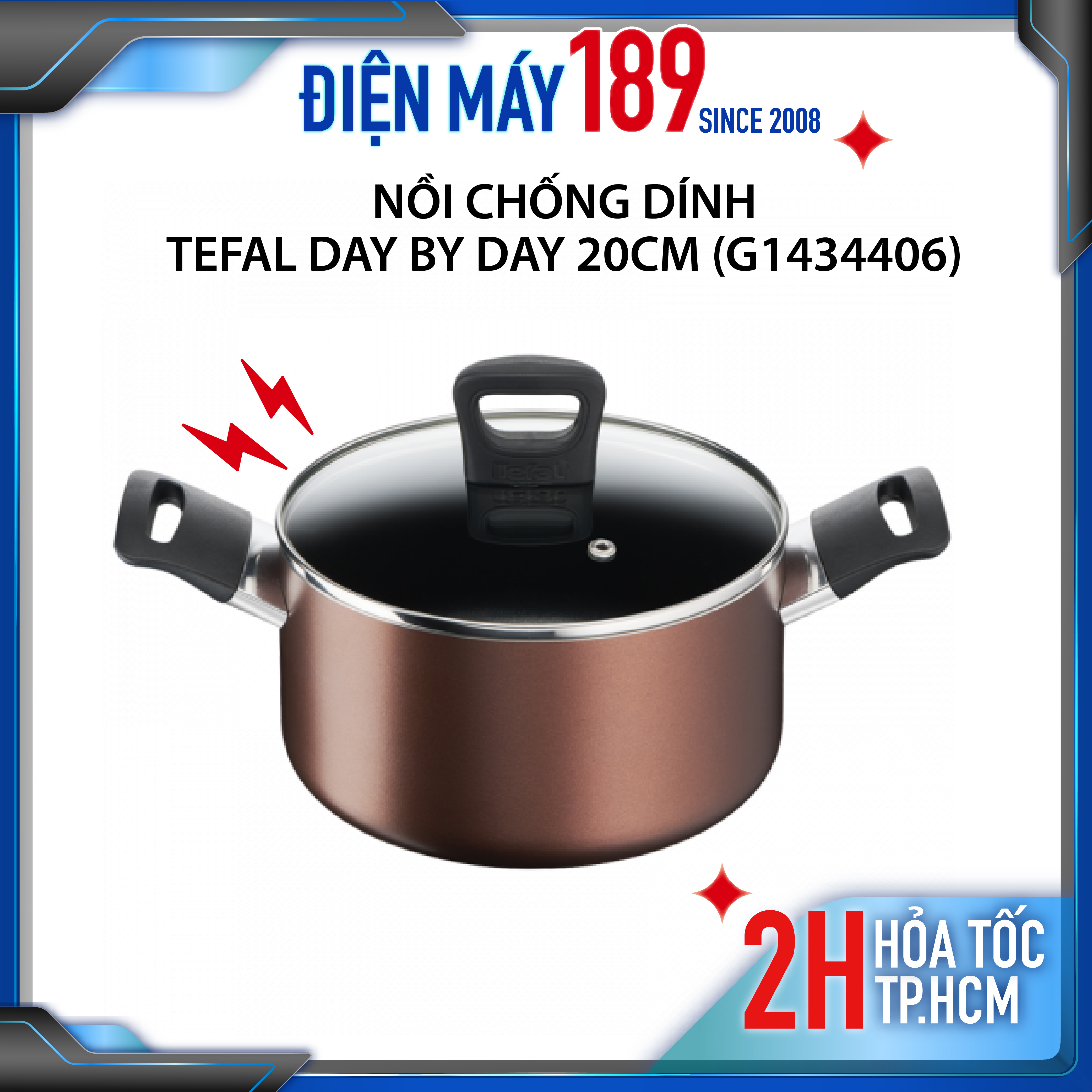 Nồi chống dính Tefal Day By Day 20cm