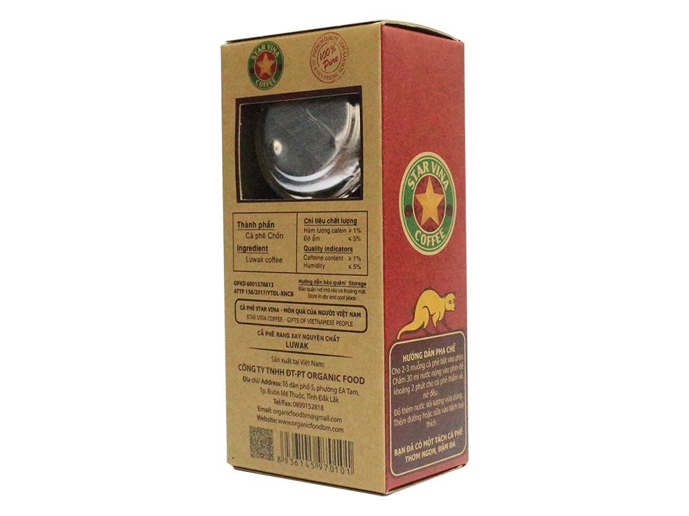 Coffee mink luwak-4 box pot x 250g