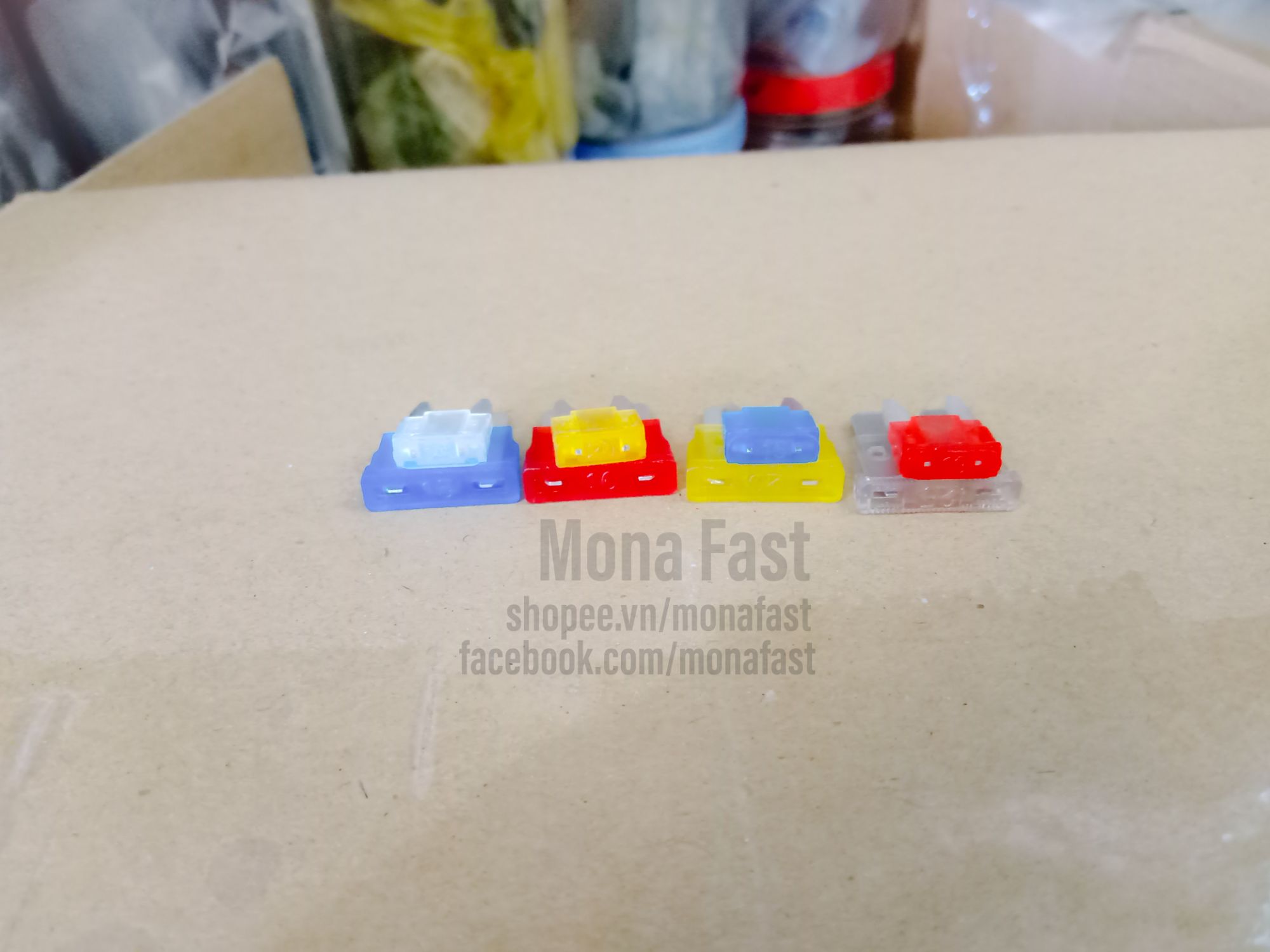 Cầu chì xe máy (vuông)