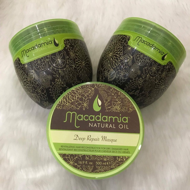 Dầu ủ tóc cao cấp Macadamia Deep Repair Masque của Mỹ 470ml
