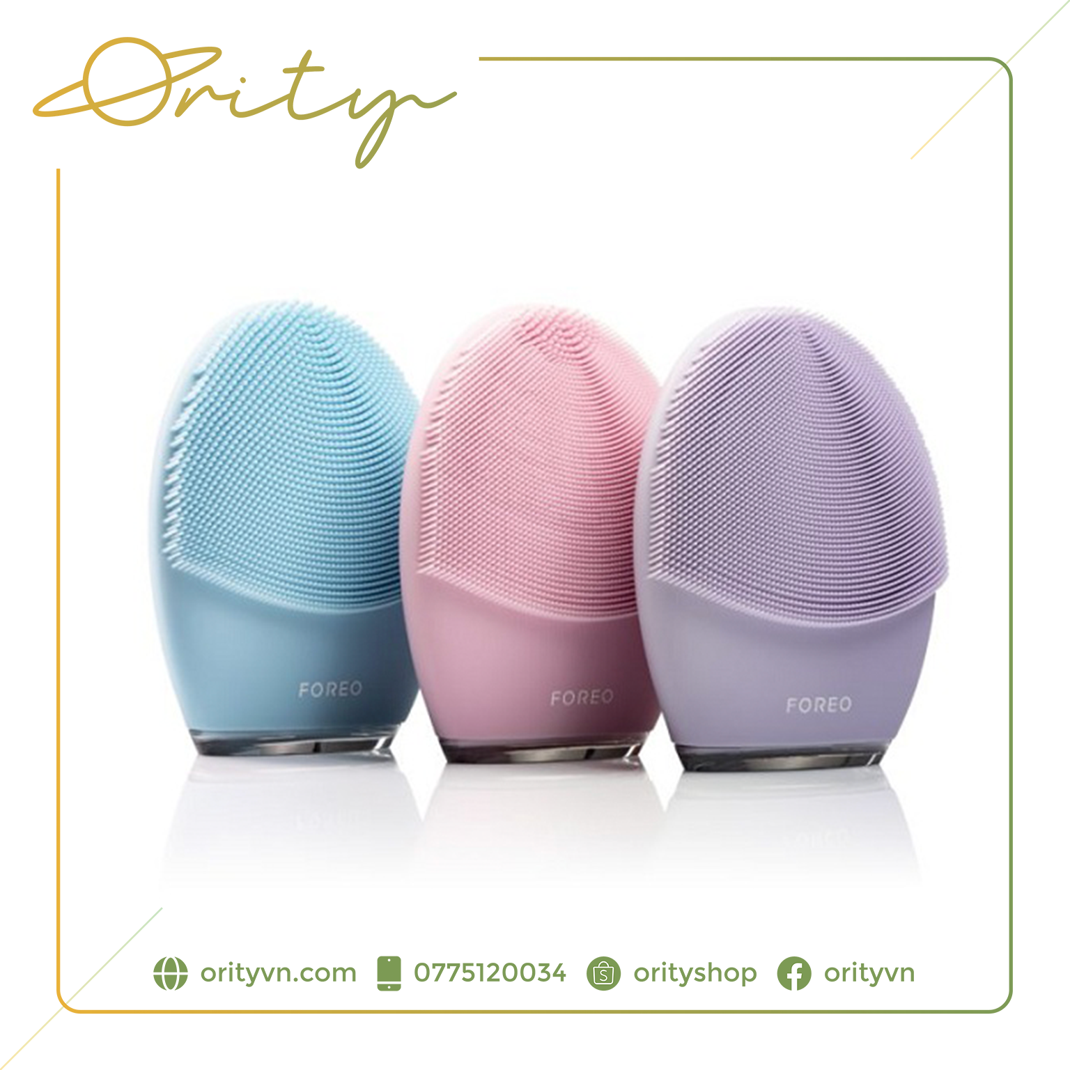 [Chính Hãng] Máy rửa mặt thông minh Foreo Luna 3