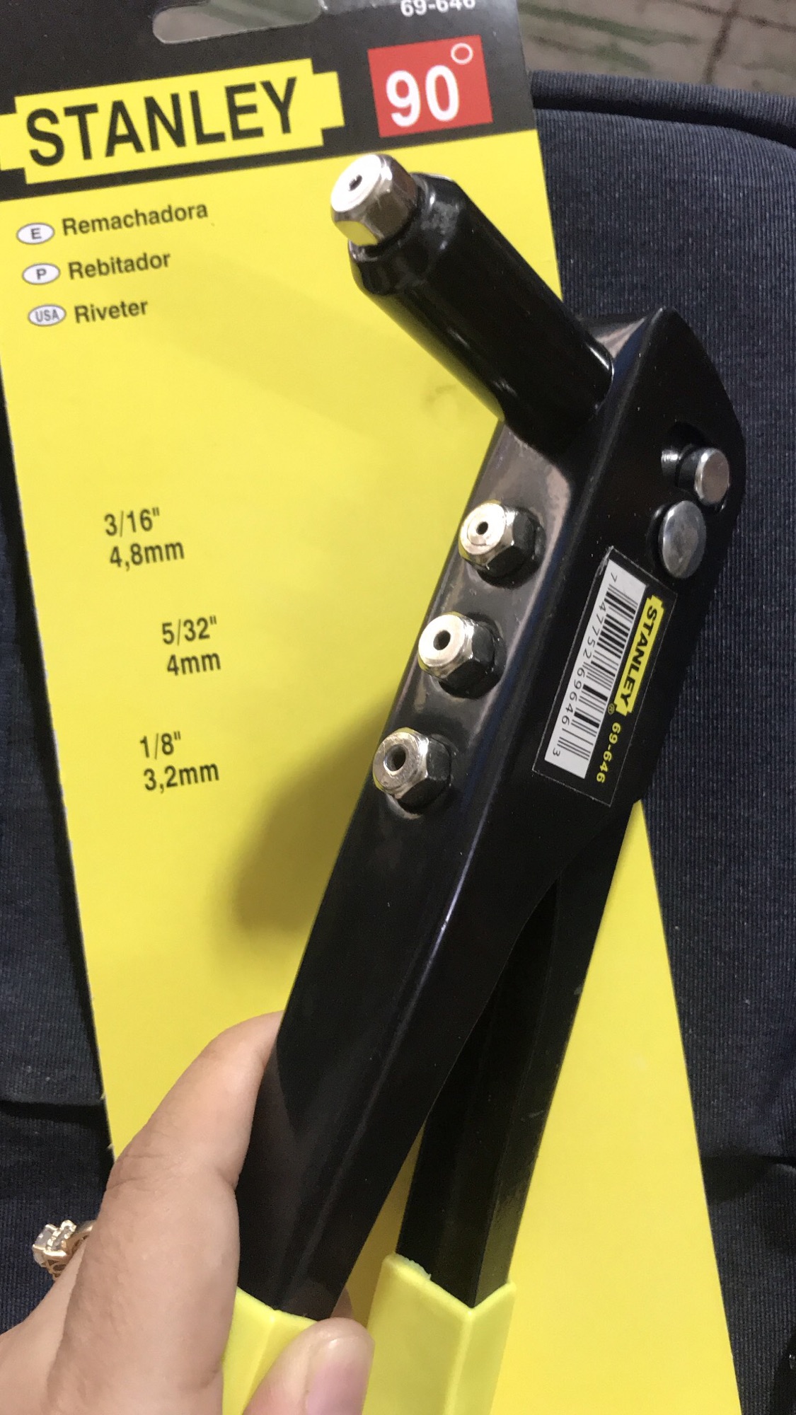[HCM](HÀNG HÓT) KÌM BẤM RIVE RÚT ĐINH STANLEY