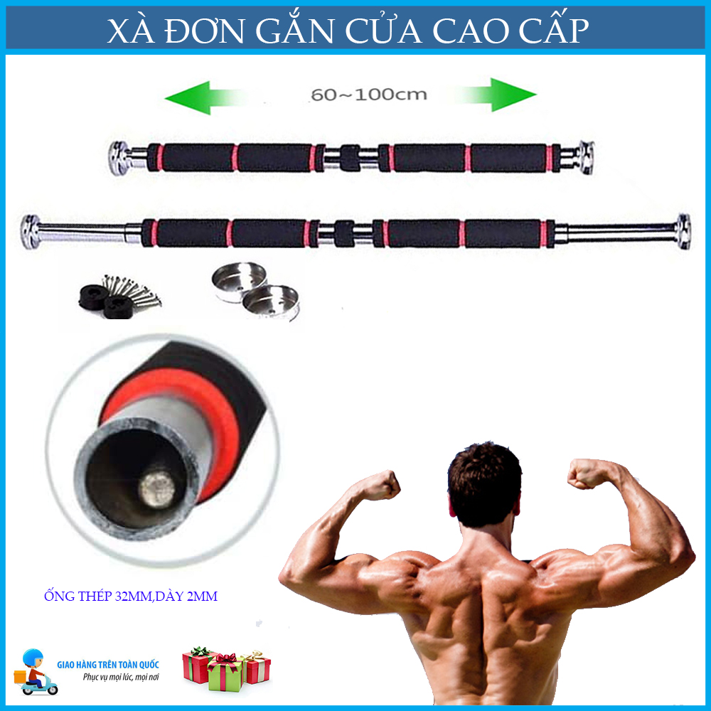 BÁO GIÁ MÁY TẬP XÀ ĐƠN | Shopee Lazada Sendo Tiki mới nhất 24 Xà Đơn Gắn Tường,Tập Xà Đơn Tại Nhà,Xà Đơn Treo Cửa,Cây Xà Đơn Treo Tường,Chịu Lực Lên Tốt, Mang Lại Thân Hình Săn Chắc - An Toàn Tuyệt Đối
