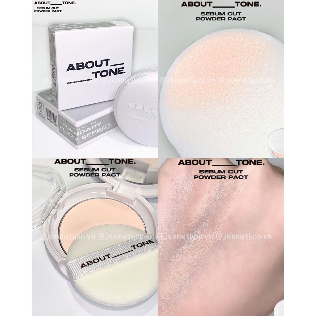 Phấn Phủ Nén Eglips About Tone Powder Pact