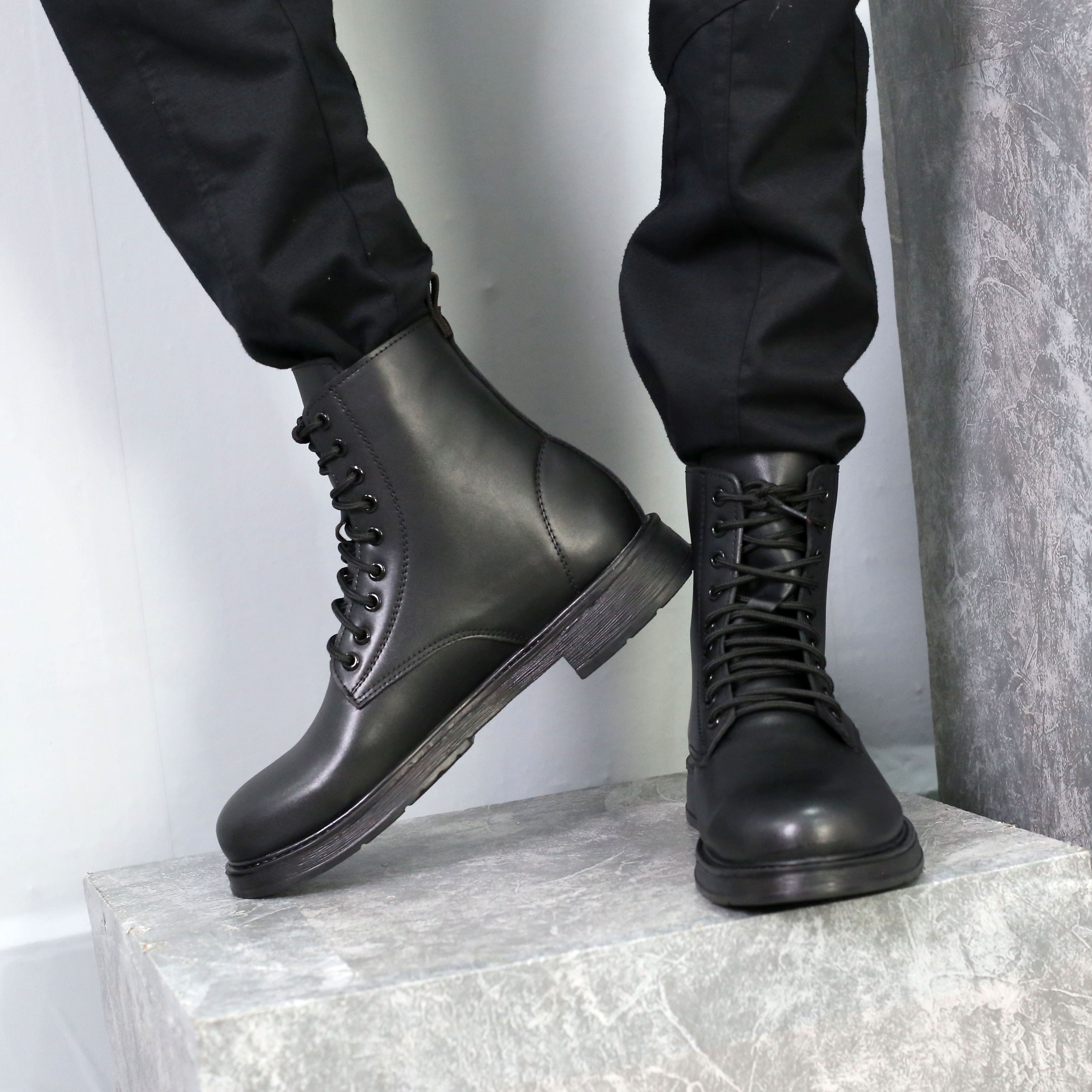 Giày boots da nam MĐ G1087 thiết kế thời trang
