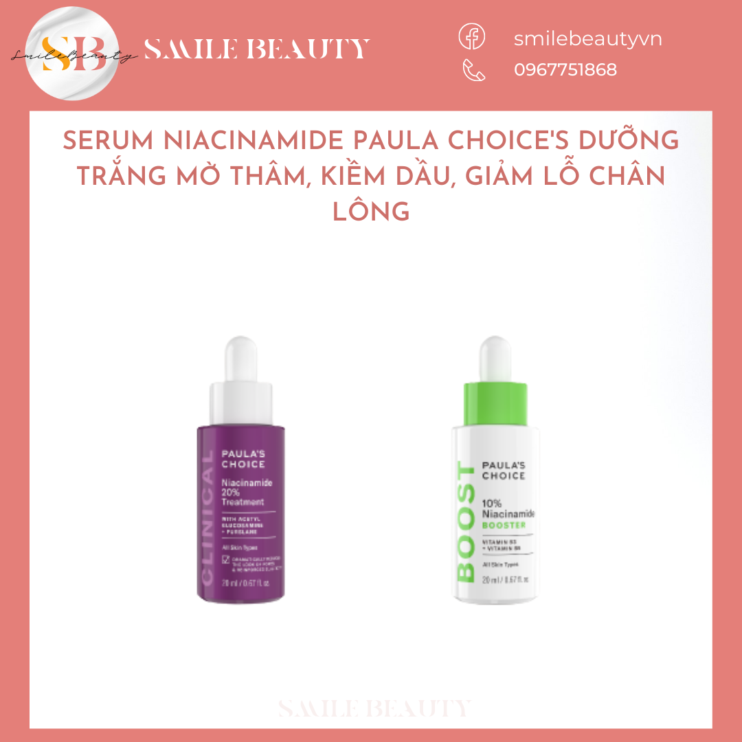 Serum Niacinamide Paula Choice's 10%/20%