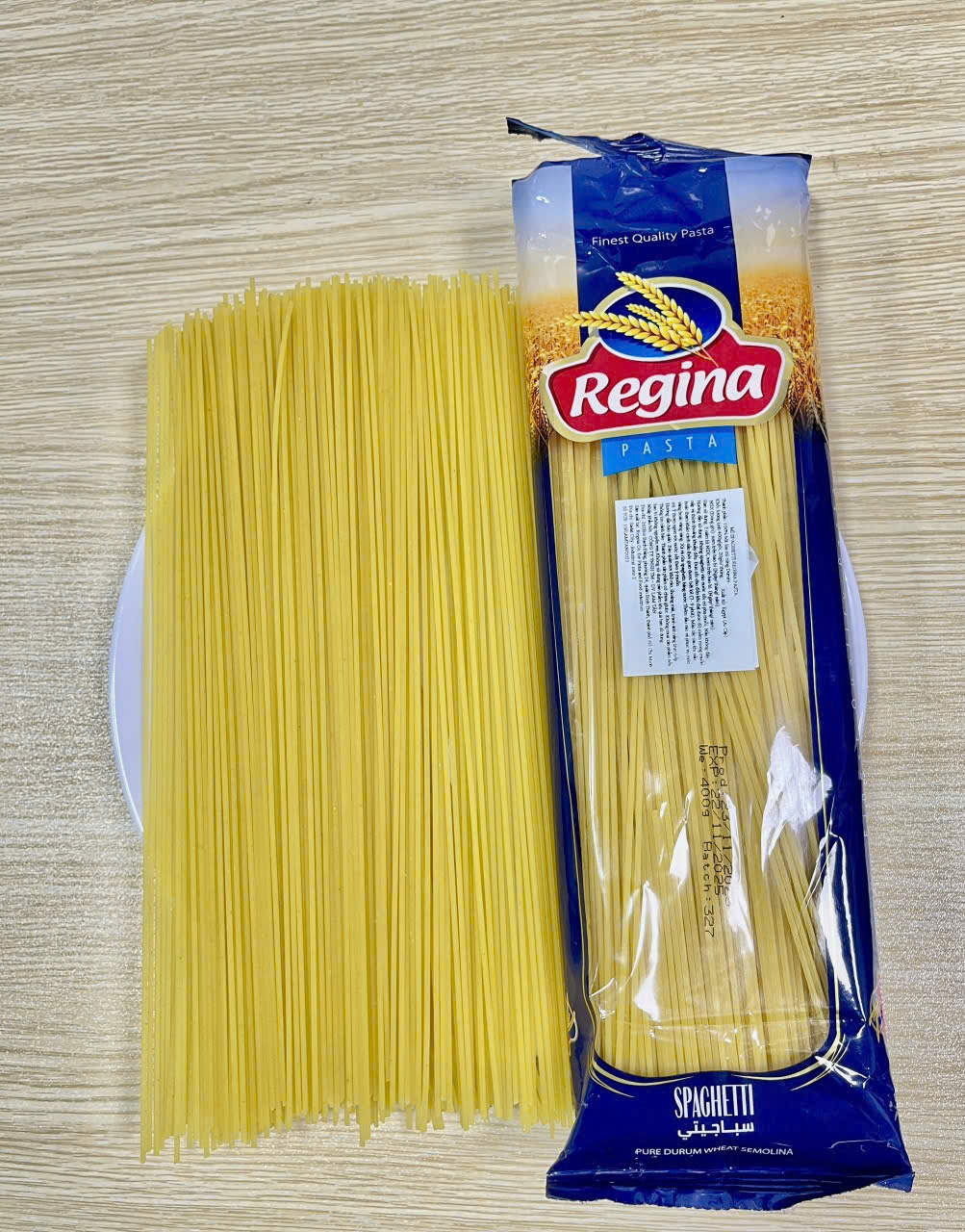 Mì Spaghetti / Pasta sợi tròn Regina gói 400gr