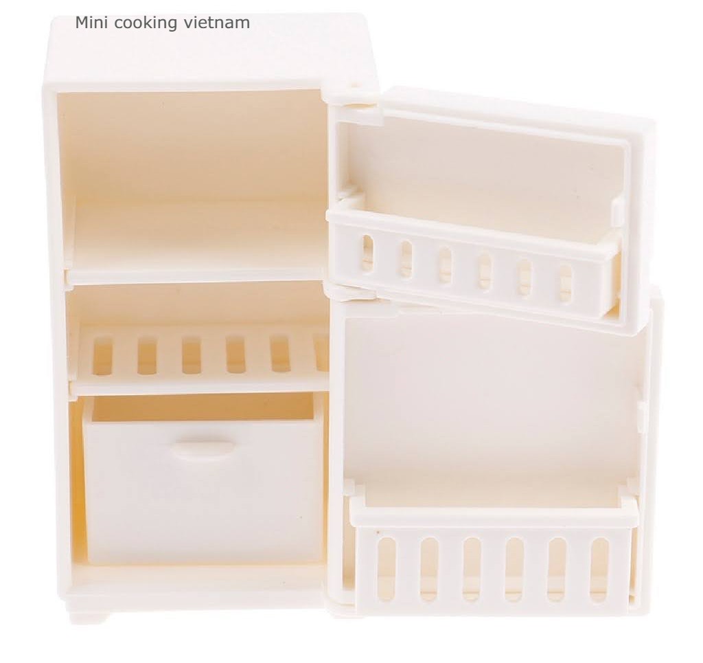 Tủ Lạnh Mini Cho Nhà Búp Bê