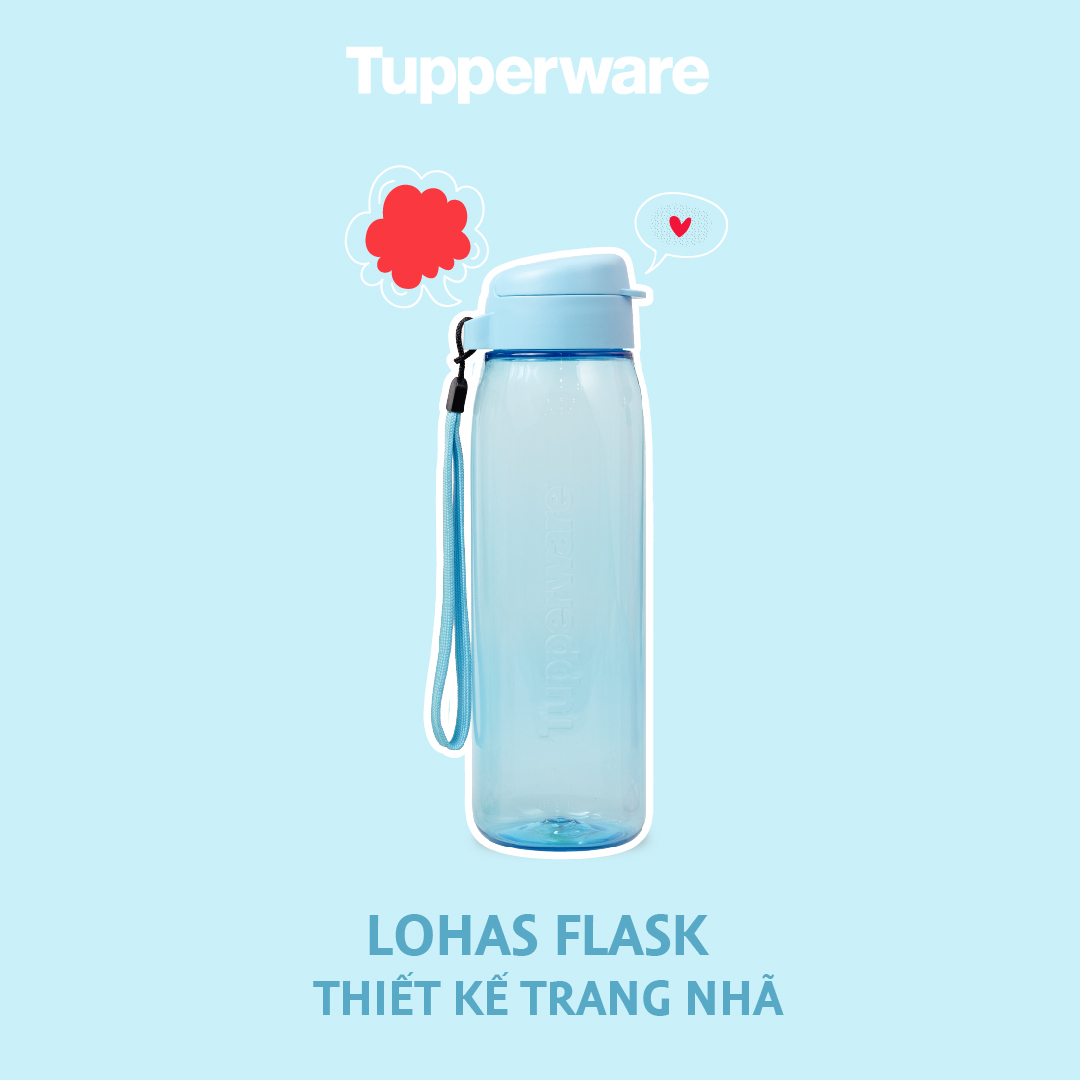 Bình Nước Tupperware Lohas Flask 750 ml
