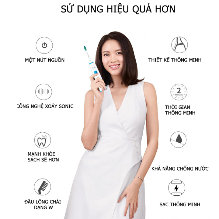 Bàn chải đánh răng điện Philips Sonicare  HX3216/01