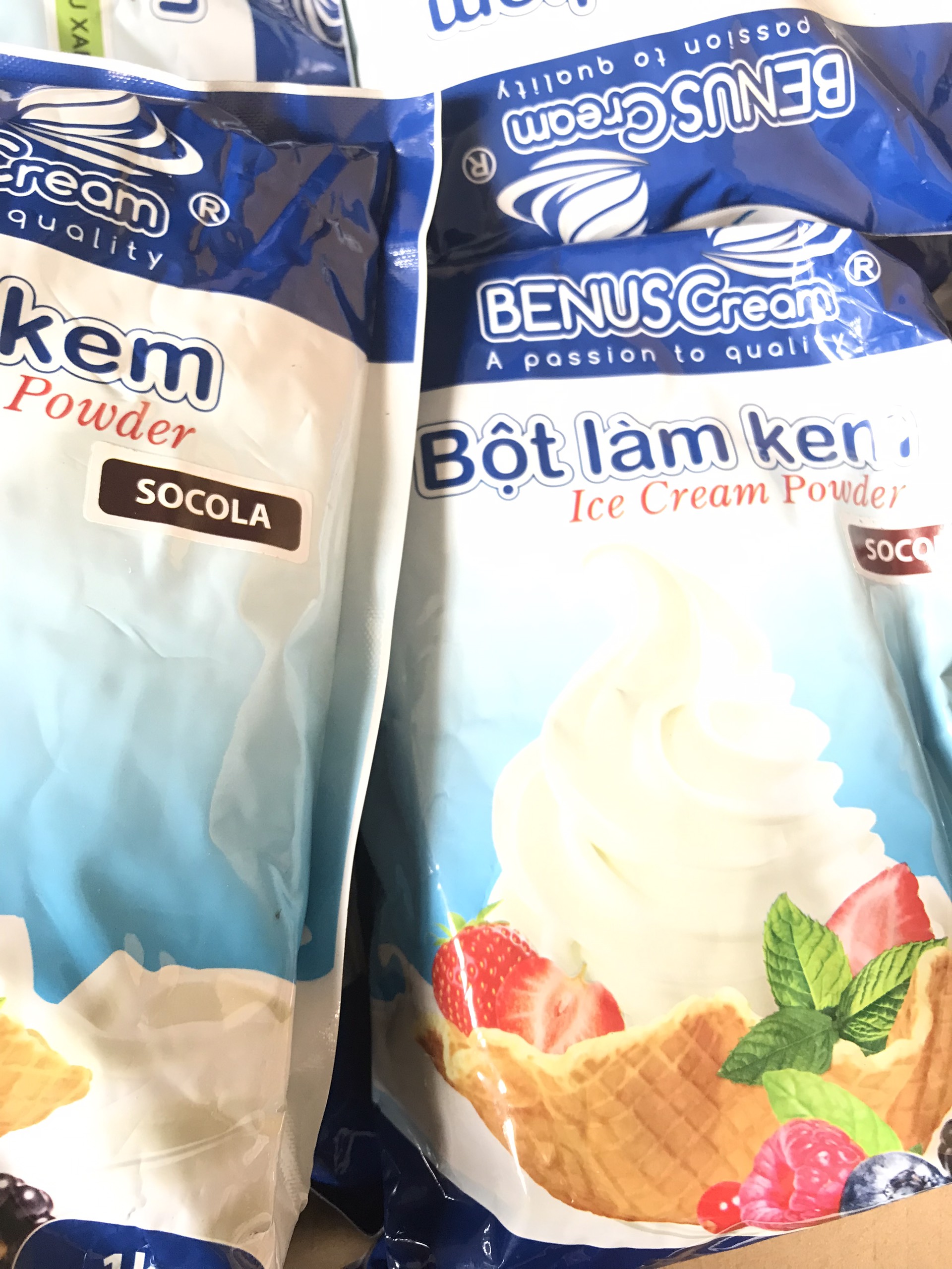 Bột Làm Kem Tươi Hương Socola