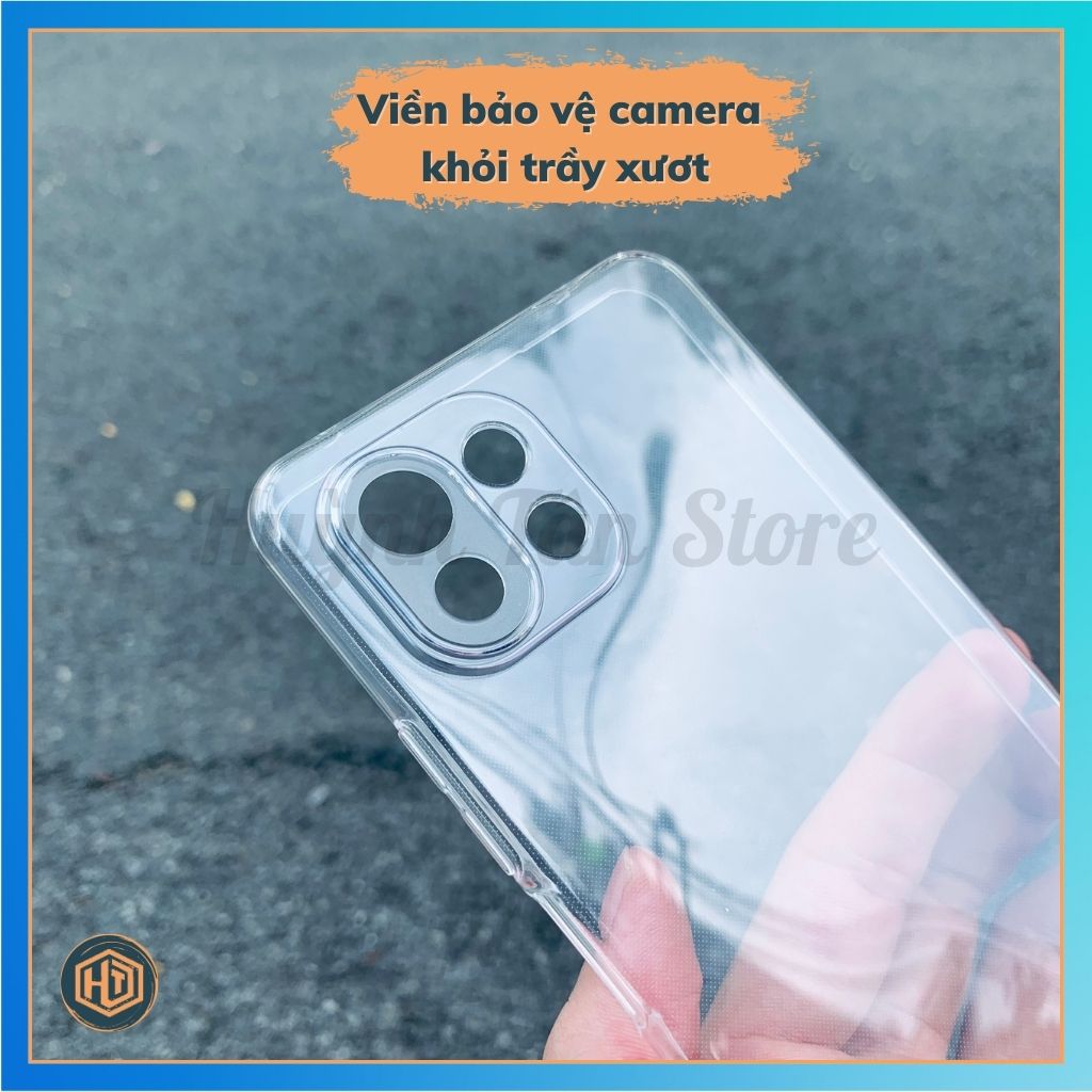 Ốp lưng GOR cho Xiaomi Mi 11 Lite Silicon dẻo trong