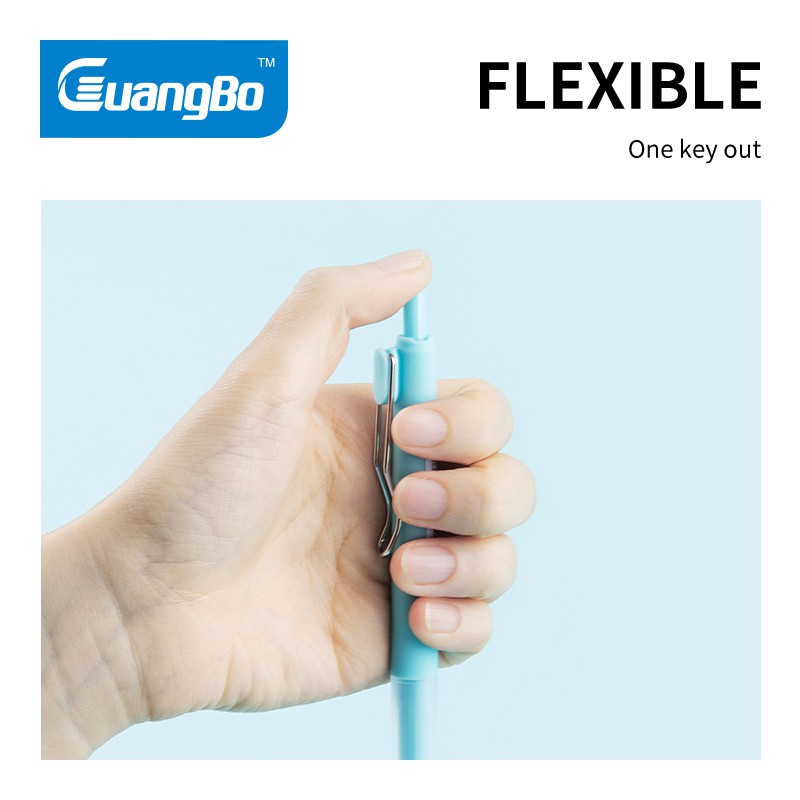 Bút chì kim bấm 0.5mm GuangBo 14003D - 5 màu
