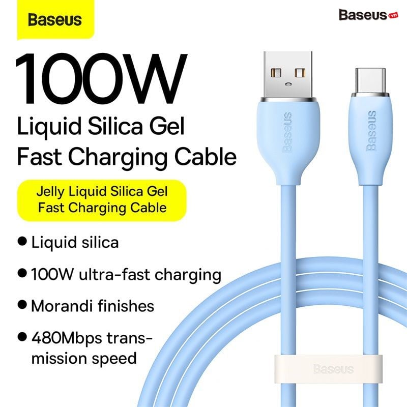 Baseus Jelly Liquid Silica Gel Fast Charging Data Cable