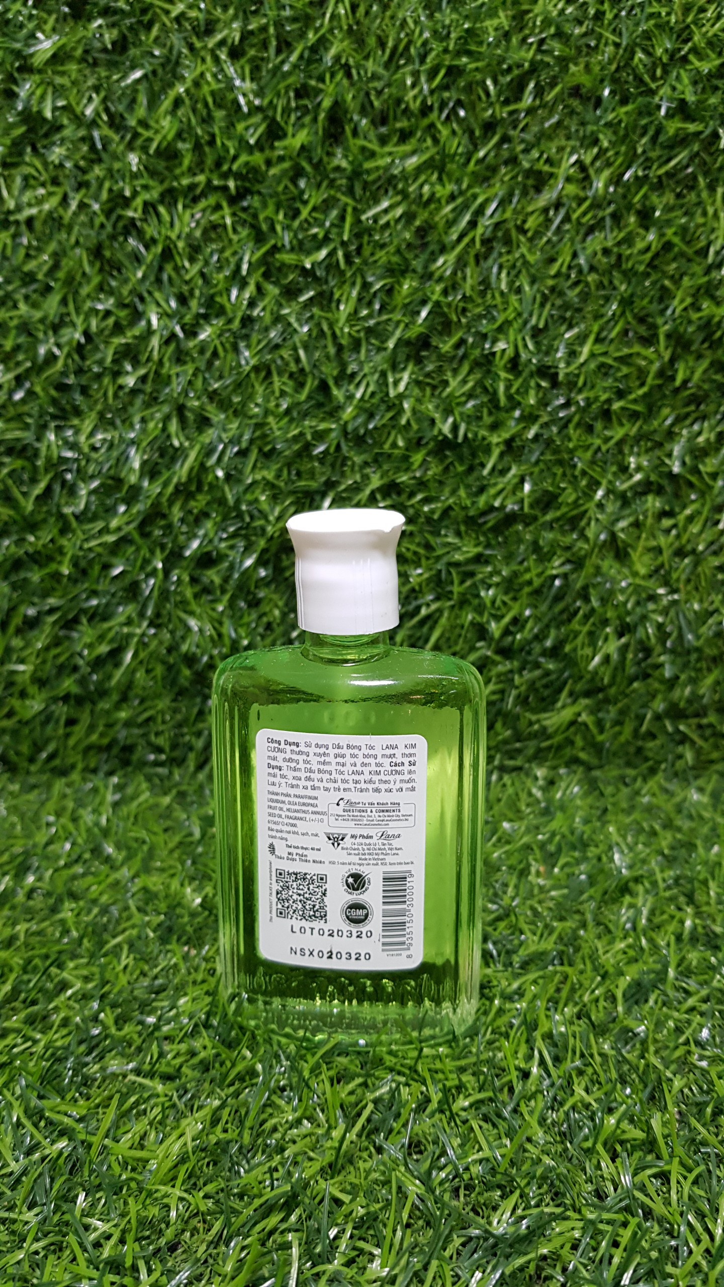 Dầu bóng tóc , dưỡng tóc Lana kim cương 40ml