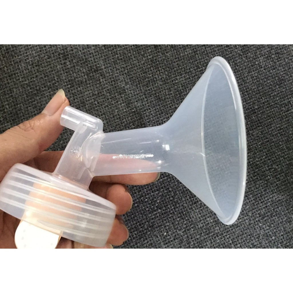 1 Phễu nhựa cứng hút sữa cổ rộng Spectra , Cimilre , Maymom - Phụ kiện thay thế dùng chung máy hút sữa điện - Size 17mmm, 19mm, 21mm, 27mm U1520