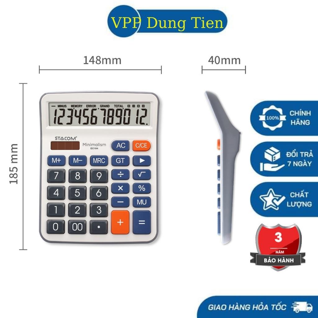 Máy tính bàn cỡ lớn 12 số Stacom