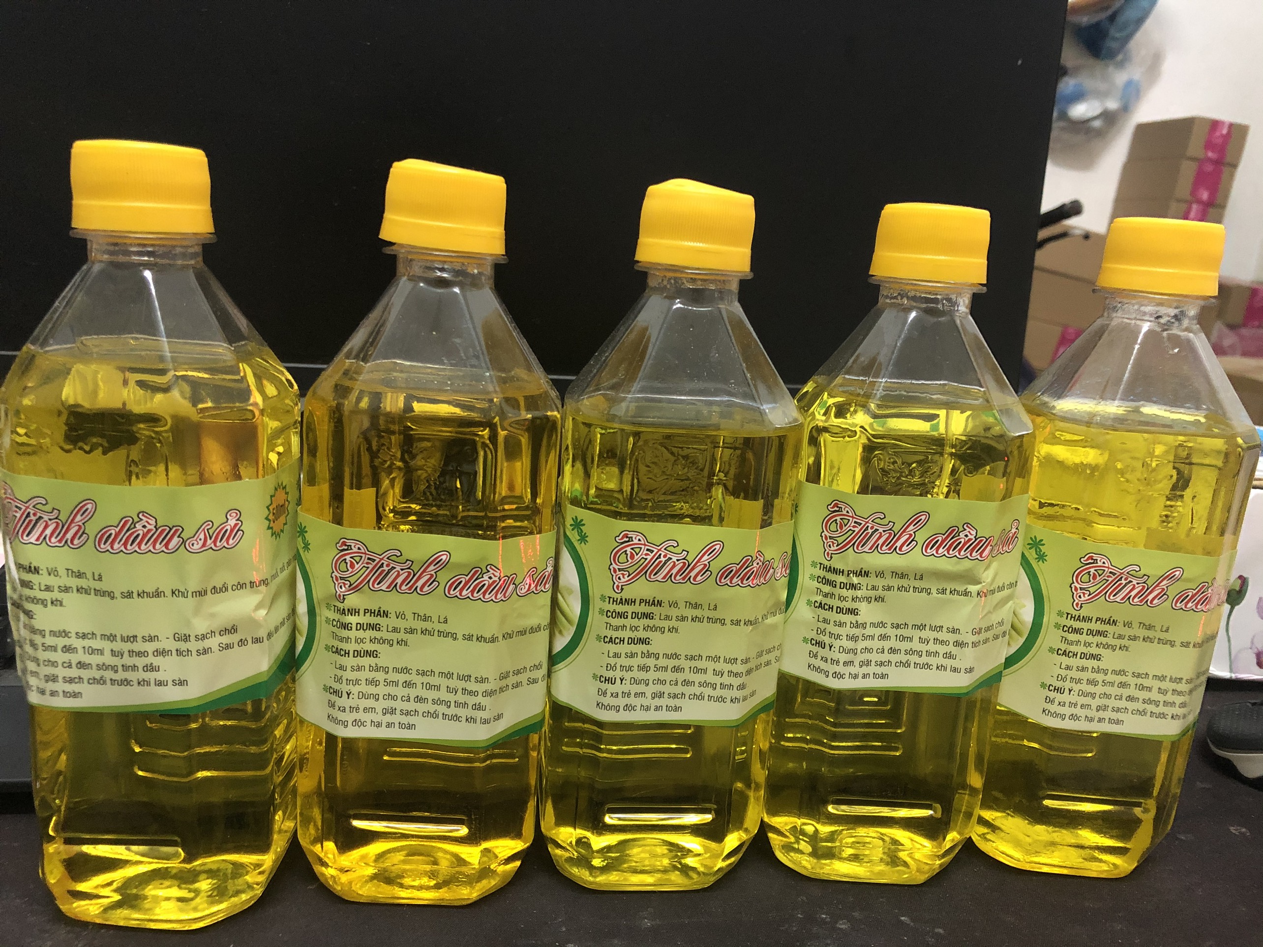 Tinh Dầu Xả Chai 500ml