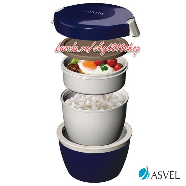 Hộp Giữ Nhiệt Asvel Luntus 620ml