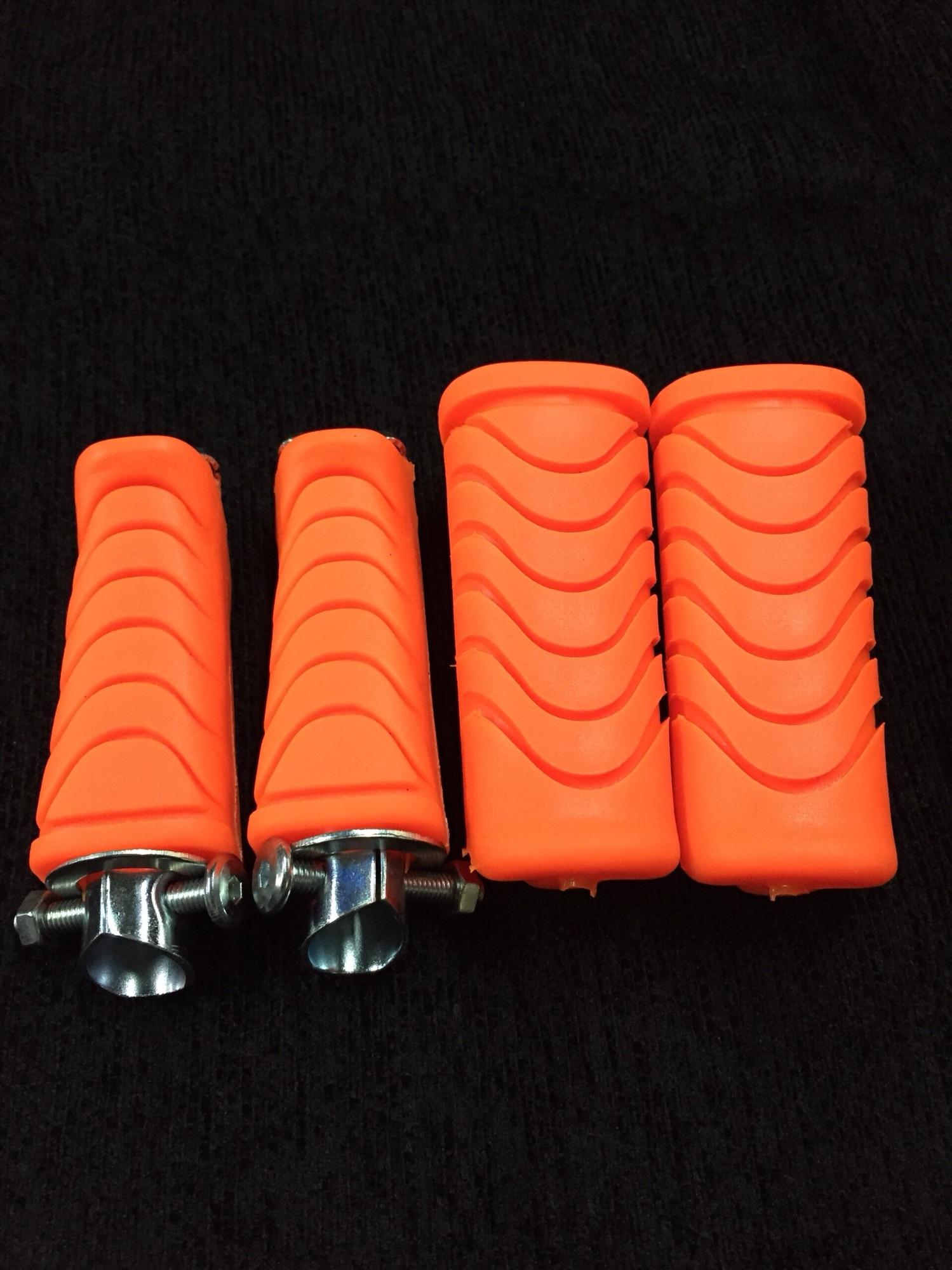 SET GÁC CHÂN TRƯỚC VÀ SAU MÀU CAM WS110- RSX110