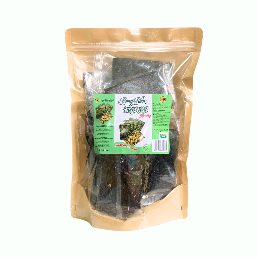 RONG BIỂN KẸP HẠT TÂN LỘC PHÁT - BỊCH 400G