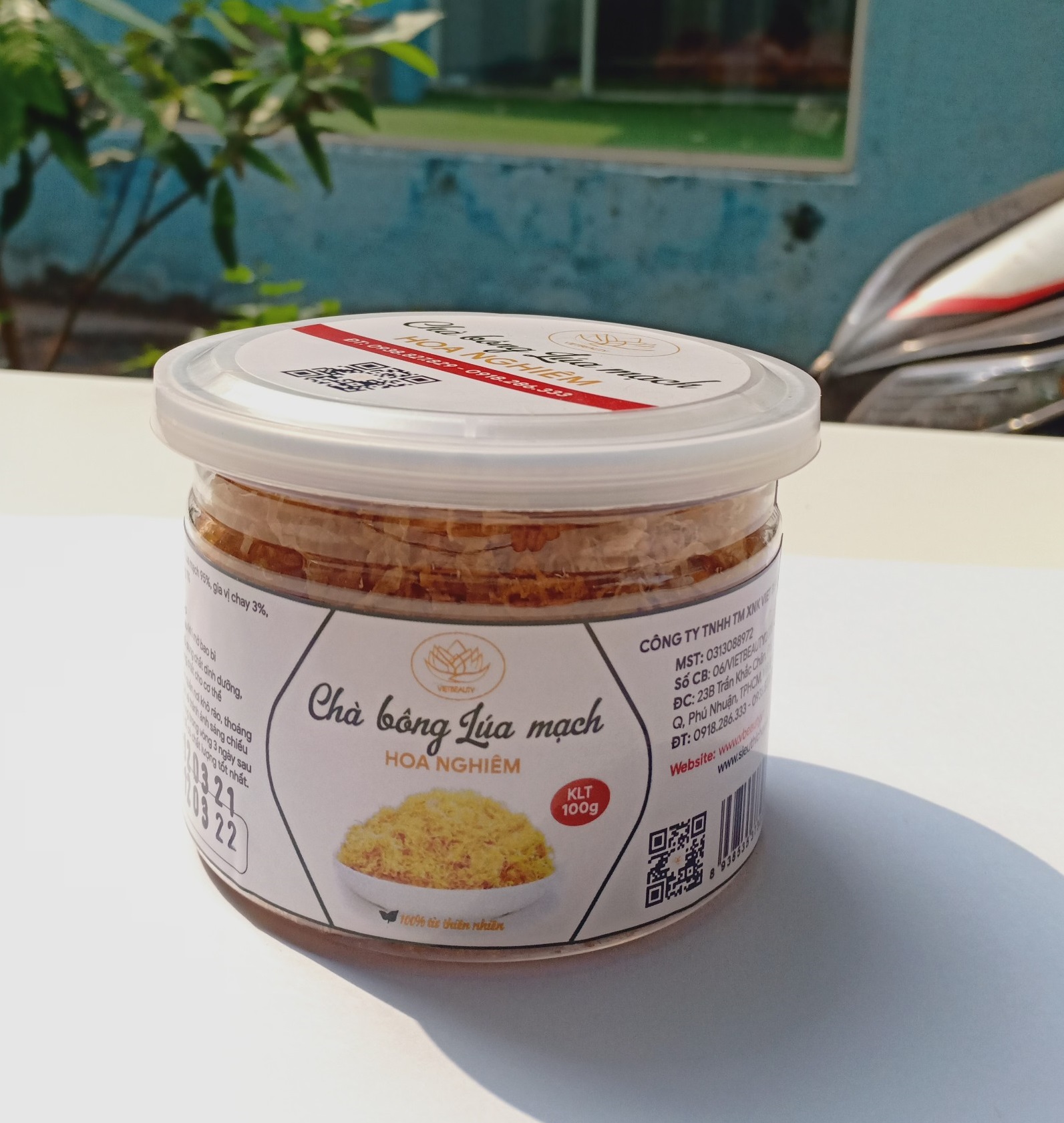CHÀ BÔNG LÚA MẠCH - HOA NGHIÊM (100g)