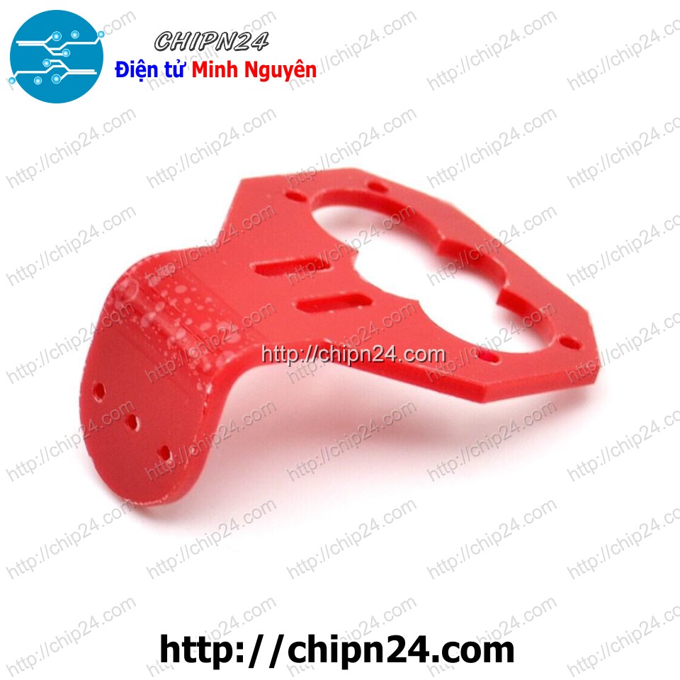 Gá cảm biến siêu âm hc-sr04 srf05 màu đỏ