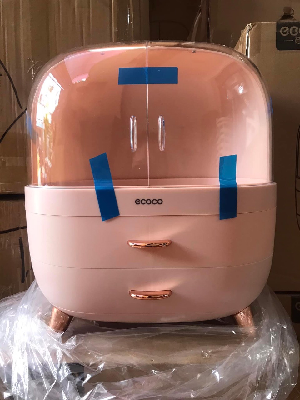 MÔ HÌNH KỆ MỸ PHẨM ECOCO 3 TẦNG 10*10