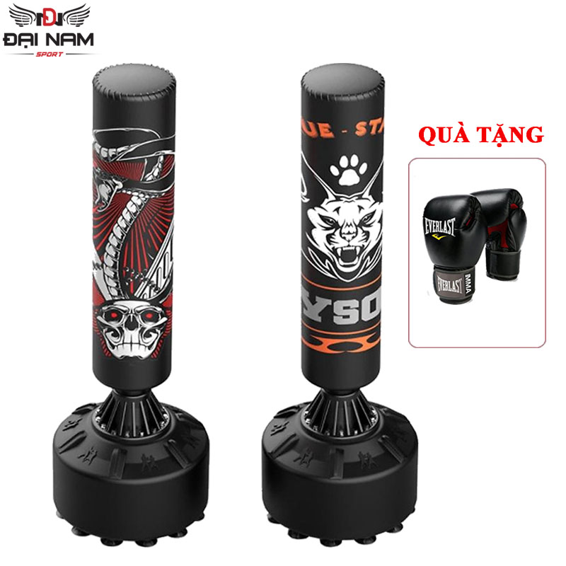 Trụ Đấm Bốc,Trụ Boxing8725 Kết Cấu Da PU 4 Lớp Siêu Bền Cao Cấp Đại Nam