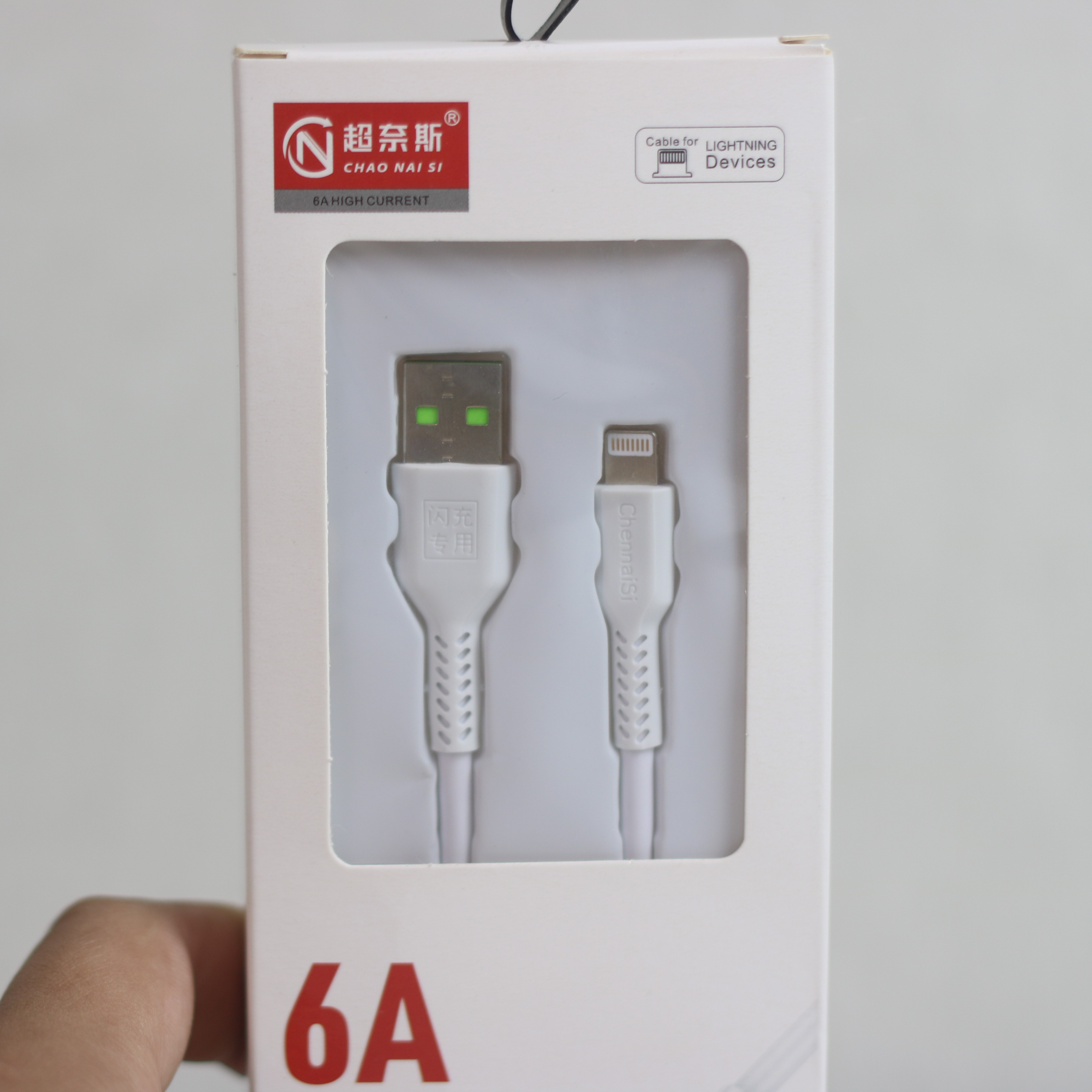 Dây sạc, Cáp sạc CNS 6A Micro & Lightning & Type-C cho iPhone/Samsung/Xiaomi/Oppo/Huawei.