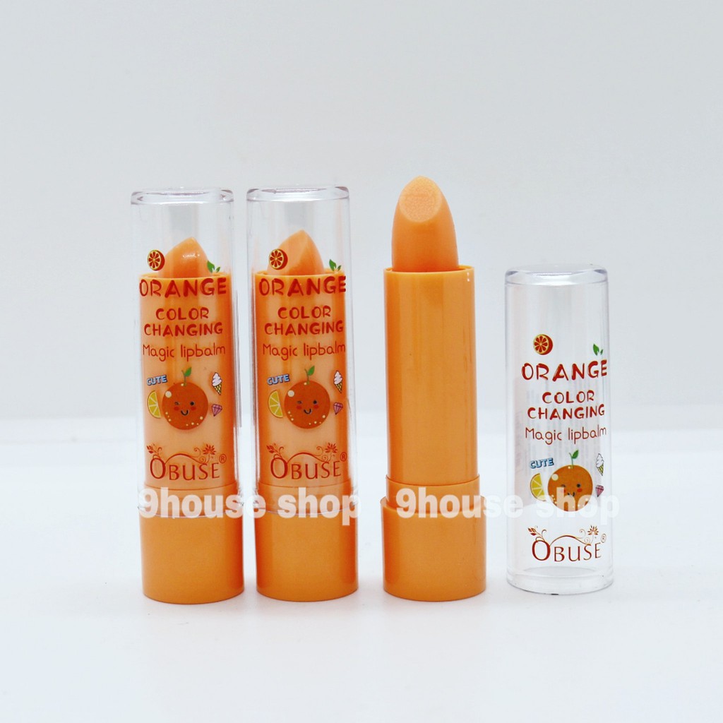 01 Son Dưỡng Môi Đổi Màu OBUSE Magic Lipbalm Thailand