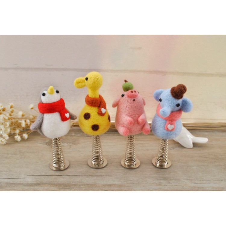 [HCM][ TỪ 50K] [Handmade - Giá Sĩ] LEN CHỌC - LEN THÔ - Needle Felting để làm thú đồ chơi.
