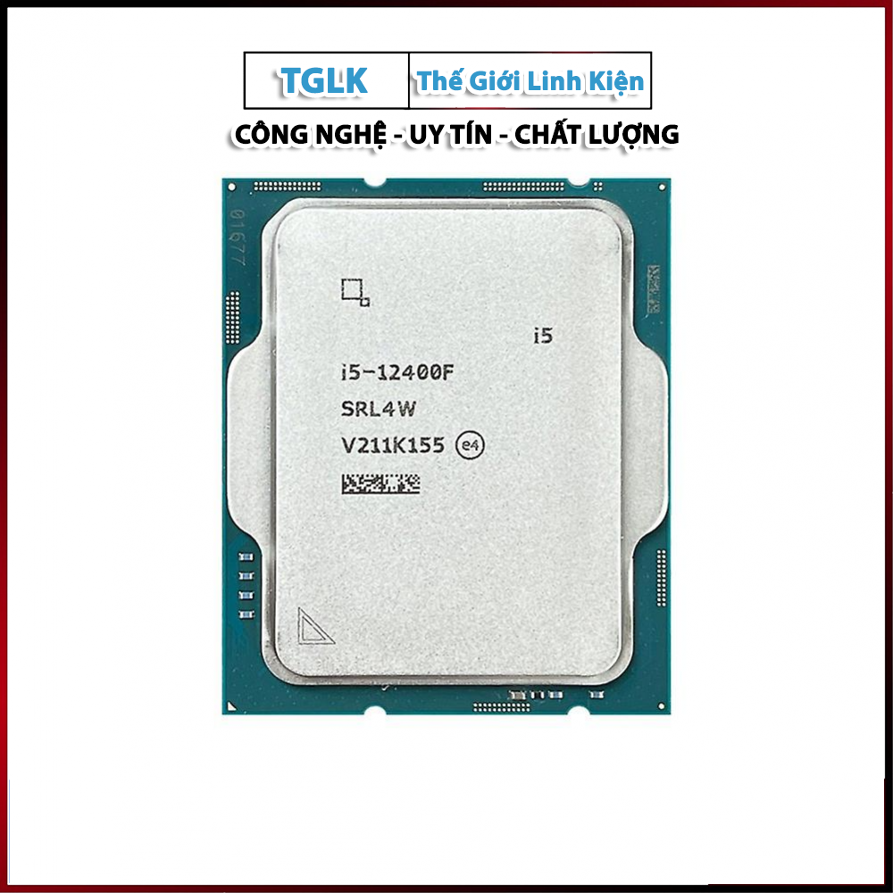 Vi Xử Lý CPU Intel Core i5-12400F Tray Mới Chính Hãng