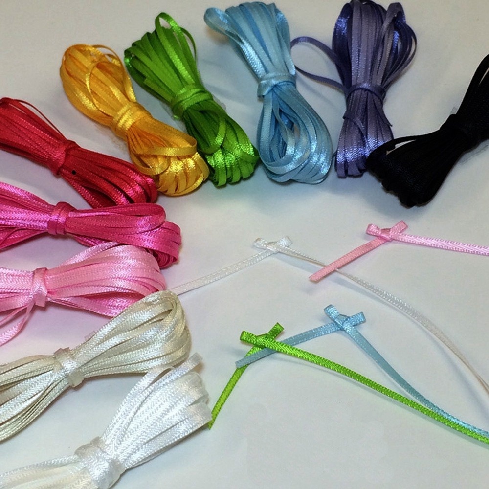 Ruy Băng Lụa Satin 3mm (10 mét)