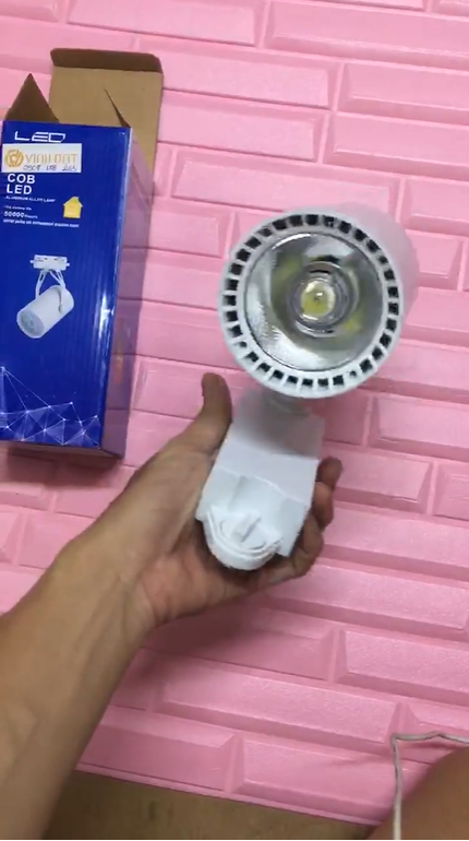 [HCM]Đèn rọi ray COB cao cấp 20W