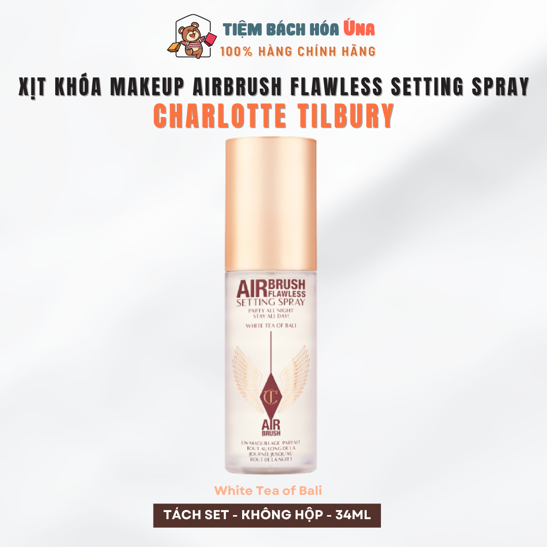 Xịt khóa lớp make up Charlotte Tilbury Airbrush Flawless Setting Spray