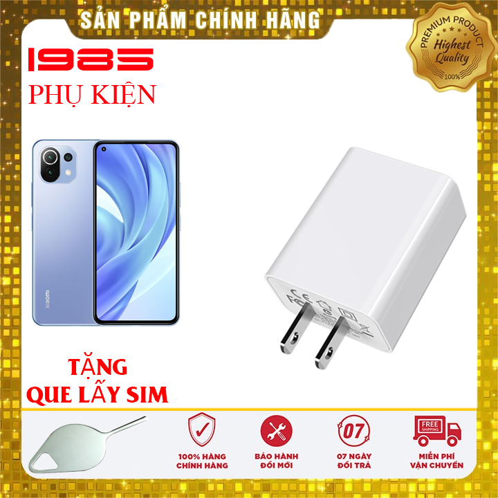 Cóc sạc nhanh xiaomi mi 11 lite