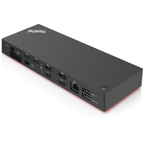 Bộ chuyển đổi Lenovo ThinkPad Thunderbolt 3 Gen 2 Dock tốc độ truyền dữ liệu 40 Gb/s  (40AN0135) 135W | 40AS0090US with 90w adapter