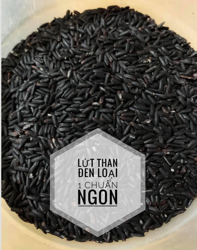 Gạo lứt đen dẻo Điện Biên thơm ngon 1kg