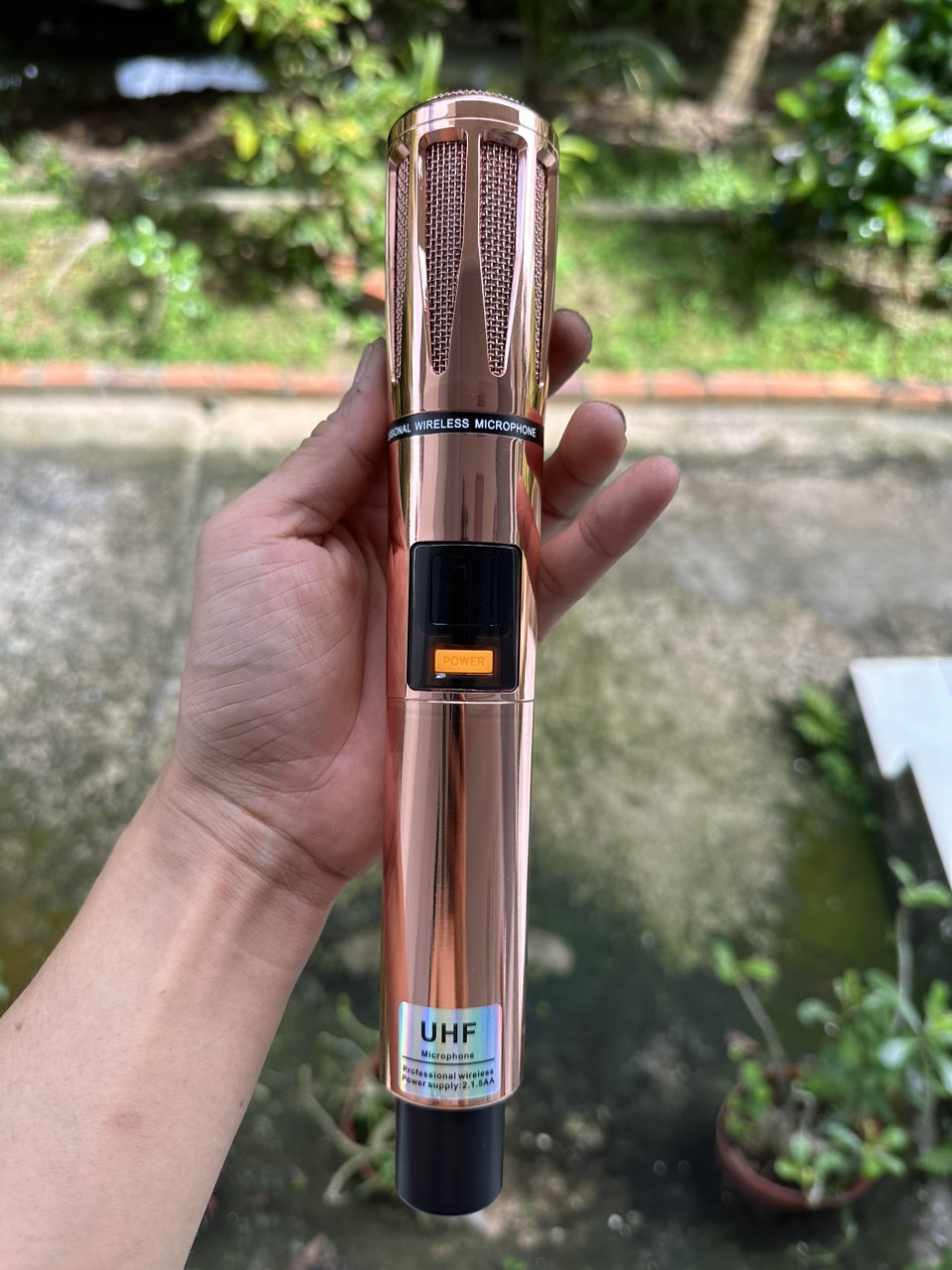Micro Loa kéo không dây Tần Số UHF