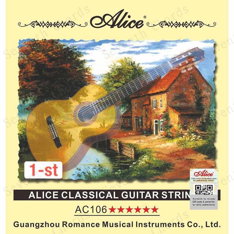 Set guitar strings Alice AC106 nylon strings for men Classic & wire retail from 1 đến 6