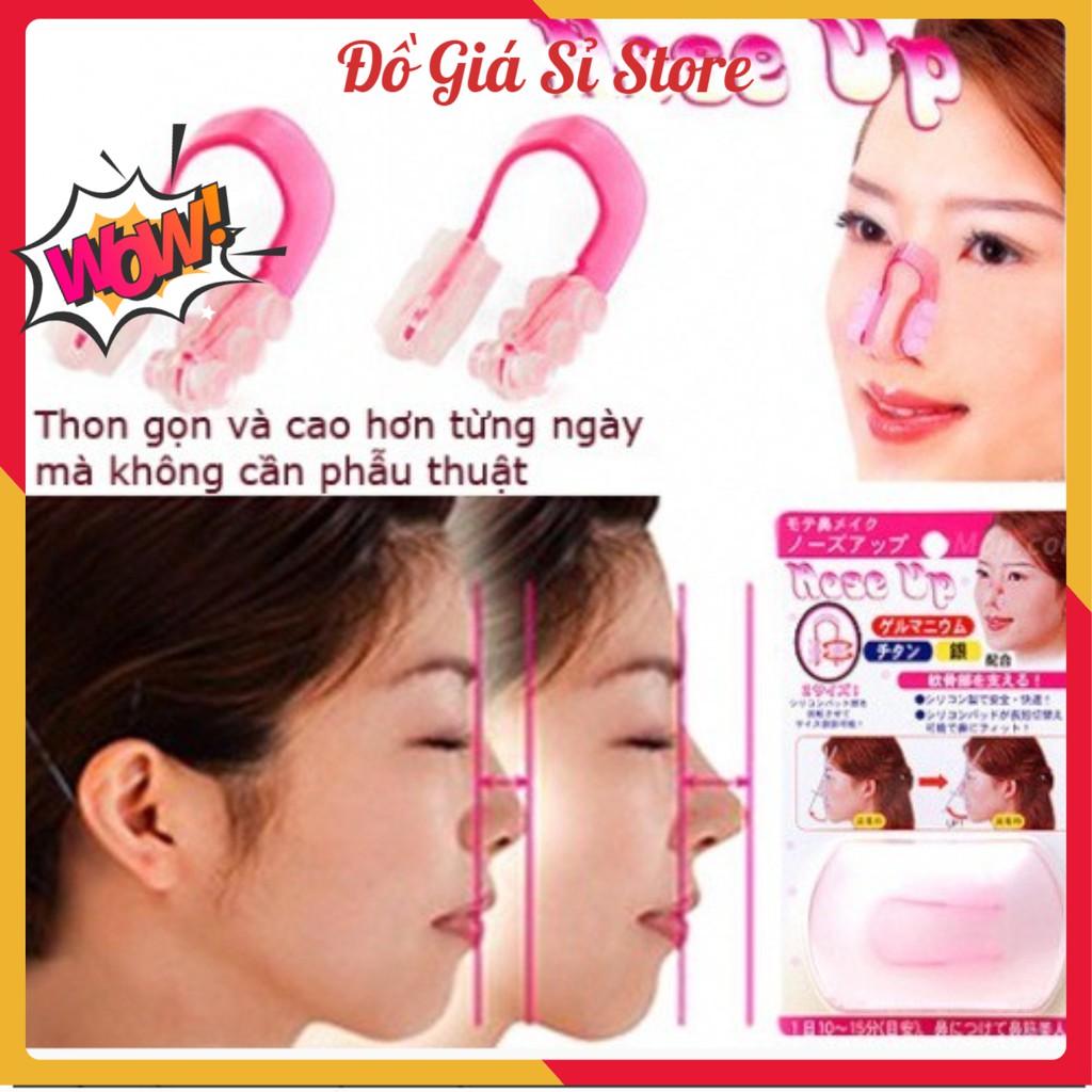 Kẹp nâng cao và thon gọn mũi