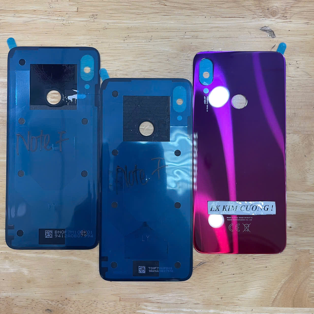 Nắp lưng redmi note 7